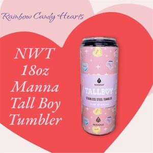 NWT 18oz Manna Tall Boy Tumbler